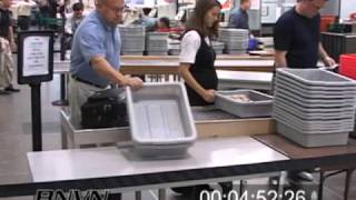 Airport Security Footage  September 2006 Minneapolis International Airport [upl. by Eihpos]