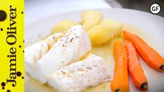 Fresh Poached Cod with Buttered Veg  Bart’s Fish Tales [upl. by Allwein]