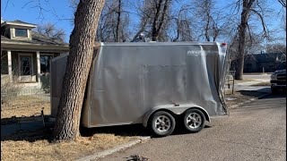 Enclosed Trailer Rebuild Part 1 [upl. by Artemas645]