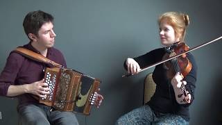 Jigs  Fiddle and MelodeonAccordion  folk duo [upl. by Kuster]