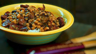 Black Eyed Peas for New Year Recipes  Black Eyed Peas Recipe  Comfort food [upl. by Jacobson516]