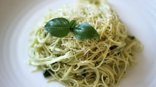 Basil Pesto Pasta Recipe [upl. by Vladamar]