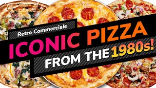 Retro Commercials  Iconic Pizza from the 1980s [upl. by Annoif]