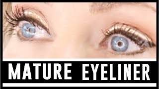 Over 50 Makeup Tutorial  EYELINER [upl. by Faustus]