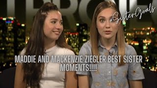 Maddie and Mackenzie Ziegler BEST Sister Moments [upl. by Strawn]