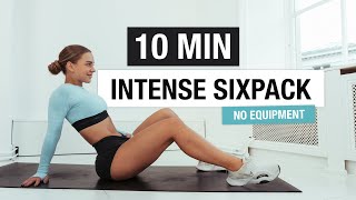 10 MIN INTENSE SIXPACK WORKOUT [upl. by Sliwa]