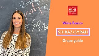 Wine Basics Syrah Shiraz Grape Variety Masterclass [upl. by Farika344]