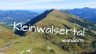 Kleinwalsertal wandern  ReiseAbenteuer [upl. by Odella]