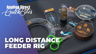 How To Tie A Long Distance Feeder Rig  Coarse Fishing Quickbite [upl. by Euqirrne341]