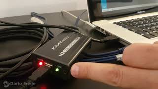 CONFIGURAR INTERFACE USB Enttec Open Dmx compatible  Prueba [upl. by Monahon100]