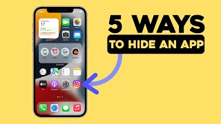 5 Ways To Hide Apps On Your iPhone [upl. by Diba]