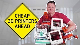 I Bought the 5 Cheapest 3D Printers on Amazon [upl. by Martelli]