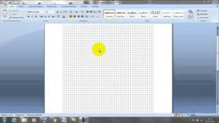como retirar os quadriculados do Word 2007 [upl. by Finzer514]