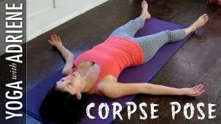 Corpse Pose  Yoga With Adriene [upl. by Ahsitruc]