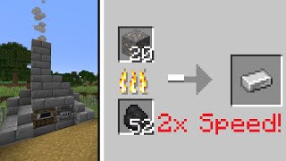 How To Use The Blast Furnace amp Smoker  Minecraft 115 [upl. by Brodench]