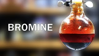 Making bromine from pool supplies [upl. by Nodnnarb]