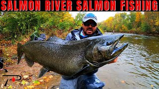 Salmon Fishing New Yorks World Famous Salmon River [upl. by Castor838]