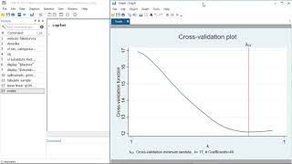 New in Stata 16 Lasso for prediction and model selection [upl. by Lauryn822]