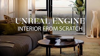 How to create interior in Unreal Engine 5 with realistic assets  unrealshop marketplace [upl. by Gillan908]