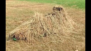 DIY KAYAK DUCK BLIND BUILD FROM PVC [upl. by Gloriana]