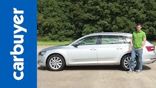 Skoda Superb Estate review  Carbuyer [upl. by Kubiak]