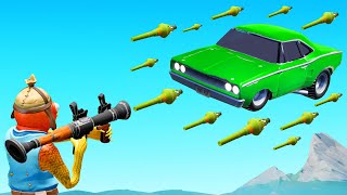 New SNIPERS vs CARS In Fortnite [upl. by Darra]