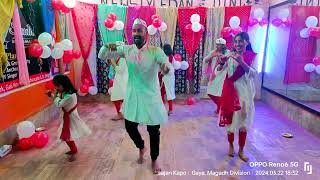 HOLI DANCE RADHA KRISHNA DANCE JAHAN JAHAN RADHE WAHAN JAYENGE MURARI  NEW STYLE DANCE POINT [upl. by Nosnar]