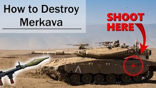 How to Destroy Merkava tank [upl. by Spenser140]