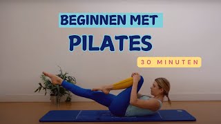 Pilates voor thuis  Level 1 30 minuten beginner Pilates [upl. by Nivag998]