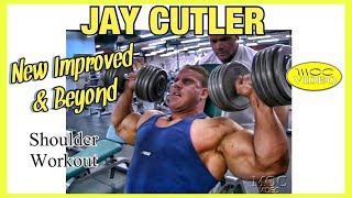 Jay Cutler  SHOULDER WORKOUT 2003 [upl. by Ertemed]