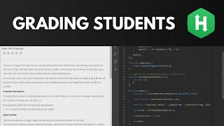 HackerRank Grading Students  Solution Walkthrough JavaScript [upl. by Rene615]