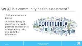 Community Health Assessments Overview [upl. by Kappel407]