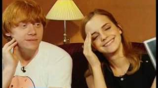 Emma Watson and Rupert Grint Interview GMTV 070709 [upl. by Rondon]