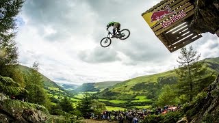 Hardcore Downhill MTB Racing  Red Bull Hardline 2015 [upl. by Gentes]