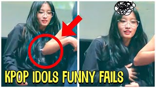 Kpop Idols Funny Fails [upl. by Sullecram]