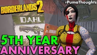 Borderlands 2 5th Year Anniversary Randy Pitchford about Borderlands 3 PumaThoughts [upl. by Hurleigh]