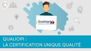 Qualiopi  la certification unique qualité [upl. by Anilam741]