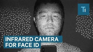 Using An Infrared Camera To Show How Face ID Works [upl. by Anahsal582]