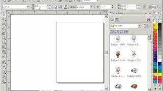 Corel Draw Adding Color Palettes [upl. by Bolger330]