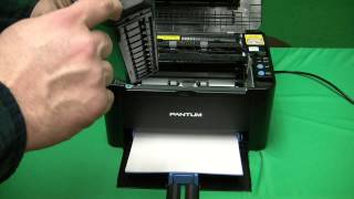 How to Change the Toner on the Pantum P2502W Printer [upl. by Sasnett723]