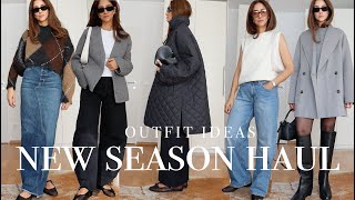 New Season Haul  COS HampM Premium and Arket  Fall Outfit Ideas [upl. by Sturges85]