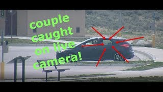 Couple Caught On Live Camera In Park [upl. by Auohc582]