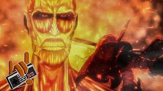 Attack on Titan S3  Armin vs the Colossal Titan  Epic Cover [upl. by Hannahoj349]