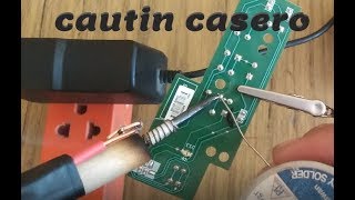 como hacer cautin soldador casero de 5V [upl. by Guillemette]