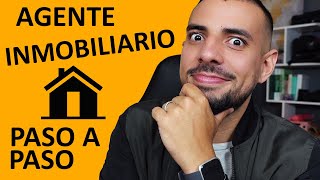 COMO SER AGENTE INMOBILIARIO PASO A PASO PARA SER REALTOR [upl. by Christoforo]