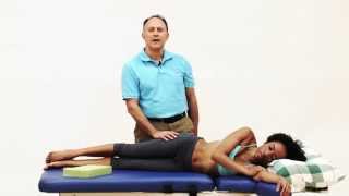 QUADRATUS LUMBORUM – Side Lying Stretch [upl. by Bamberger]