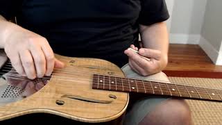 Very Beginner Lap Steel Guitar lesson [upl. by Rehportsirhc]