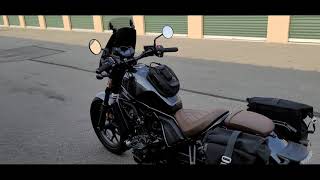 Rebel 1100 saddlebags alternative SWMOTECH Givi [upl. by Beaver]