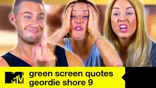 quotCharlottes Having A S Above My Headquot  Funniest Green Screen Quotes Part 2  Geordie Shore 9 [upl. by Coralyn]