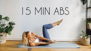 15 MIN TOTAL COREAB WORKOUT At Home No Equipment [upl. by Ailyt871]